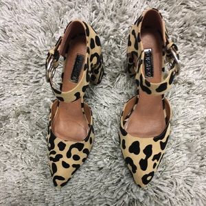 Topshop Cheetah Heels size 6.5
